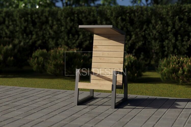 Кресло TRAPEZ armchair +